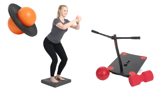 Balance Boards für die Physiotherapie