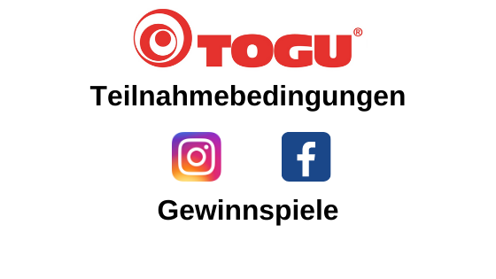 TOGU TEILNAHMEBEDINGUNGEN für Facebook- &#038; Instagram Gewinnspiele