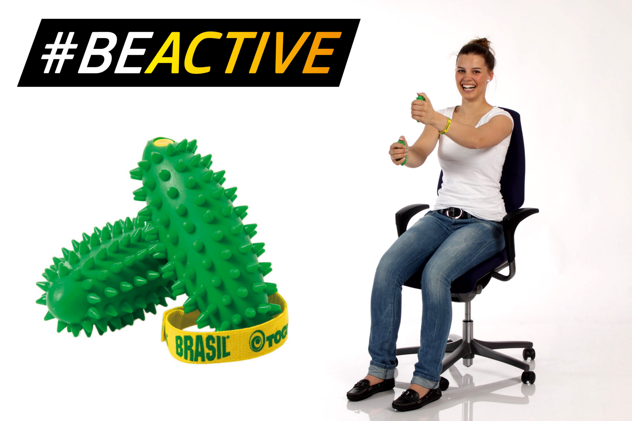 Rückenfit arbeiten mit den Brasil®