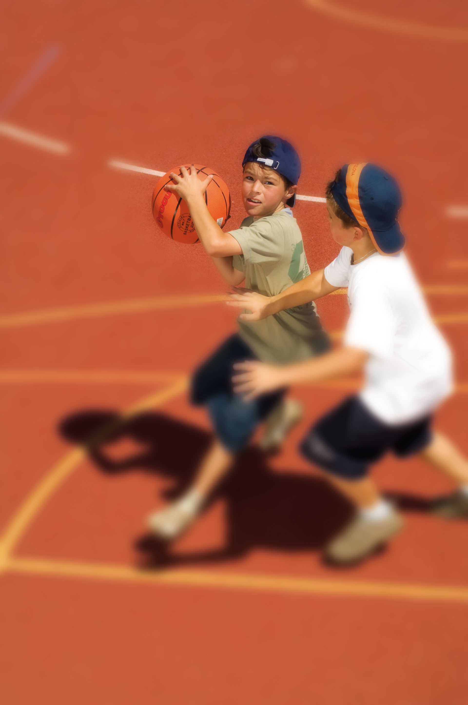 The ball – round and colourful