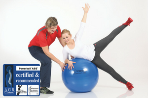 Exercise ball exercises for seniors: sit, move, feel good