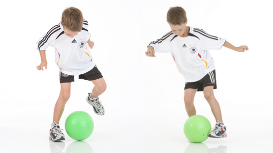 Kinder bleiben in Bewegung