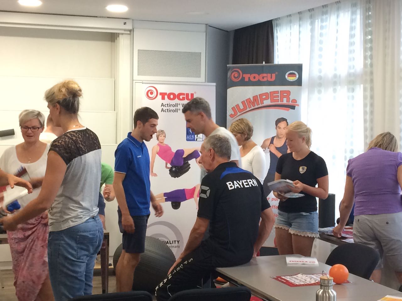 BVV coaches training at the Oberhaching Sports School